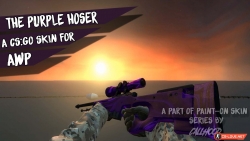 Скачать модель AWP "The Purple Hoser" для КС:ГО - Изображение №17
