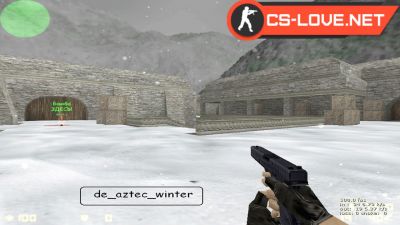 Скачать карту de_aztec_winter для CS 1.6