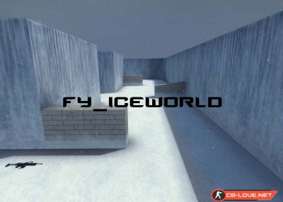 Скачать карту fy_iceworld для CS:GO