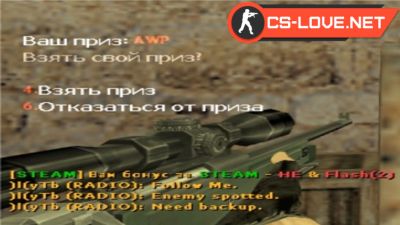 Скачать плагин Nice Player Bonus для CS 1.6