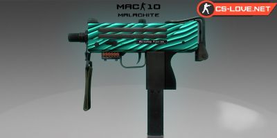 Скачать модель оружия MAC-10 Malachite для CS 1.6