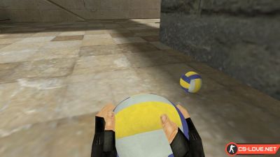 Скачать модель гранаты Волейбольный мяч для CS 1.6