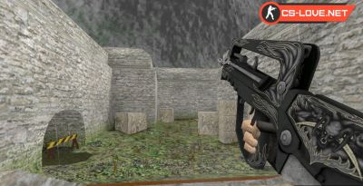 Скачать модель оружия HD Famas Djinn для CS 1.6