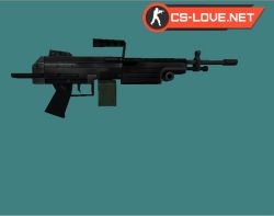 Скачать модель оружия Negev из CS:GO для КС 1.6 - Изображение №20