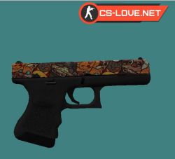 Скачать модель оружия HD Glock PawPaw для КС 1.6 - Изображение №21