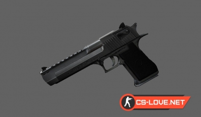 Скачать модель пистолета HyperMetal's Desert Eagle Animations для CS 1.6