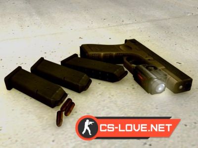 Скачать модель оружия Glock "Havok" для CSS