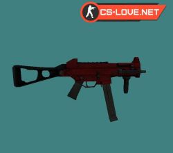 Скачать модель оружия HD UMP-45 Crimson Web для КС 1.6 - Изображение №20