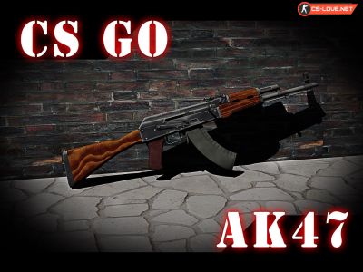 Скачать модель оружия AK-47 из CS:GO для CS 1.6
