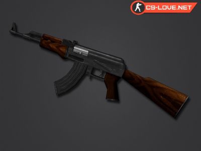 Скачать модель оружия AK-47 Retexture для CS 1.6
