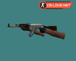 Скачать модель оружия AK-47 Case Hardened для КС 1.6 - Изображение №21