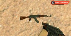 Модель оружия AK-47 из CS:GO (с анимацией) для КС 1.6 - Изображение №21
