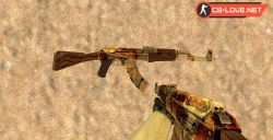 Скачать модель оружия HD AK-47 Outlaw для КС 1.6 - Изображение №21