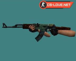 Скачать модель оружия AK-47 Fire Serpent для КС 1.6 - Изображение №21