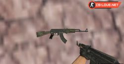 Скачать модель оружия AK-47 Pinstripe для КС 1.6 - Изображение №20