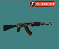Модель оружия HD AK-47 Carbon Edition для КС 1.6 - Изображение №20