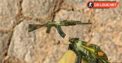 Скачать модель оружия HD AK-47 Skulliosis для КС 1.6 - Изображение №21