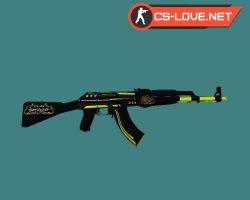 Скачать модель оружия HD AK-47 Machine для КС 1.6 - Изображение №20
