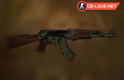 Скачать модель оружия AK-47 Jaguar (стандарт) для CS 1.6