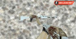 Скачать модель оружия HD AK-47 Light Of King для КС 1.6 - Изображение №21