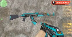 Скачать модель оружия HD AK-47 Overdrive для КС 1.6 - Изображение №21