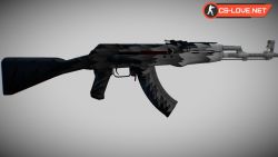 Скачать модель оружия HD AK-47 White Fang для КС 1.6 - Изображение №21