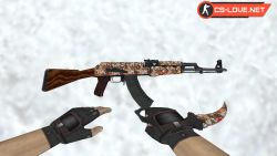 Скачать модель оружия HD AK-47 PawPaw для CS 1.6 - Изображение №21