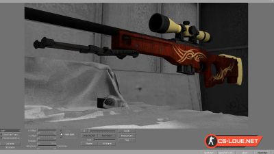 Скачать модель оружия AWP "AWP | Wood v2" для CSGO