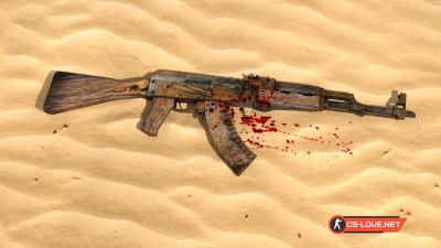 Скачать модель оружия АК-47 "AK Survivor" для CSGO