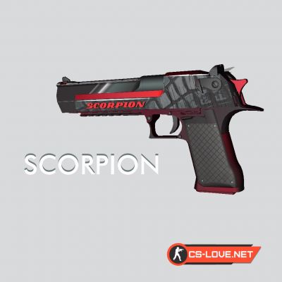 Скачать модель оружия Desert Eagle "Download : Scorpion | DEagle" для CSGO