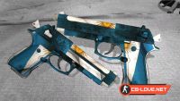Скачать модель оружия Dual Elites "Dual Berettas Argentinian Flag" для CSGO - Изображение №16