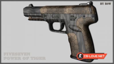 Скачать модель оружия Five-Seven "Five-Seven | Power Of Tiger" для CSGO