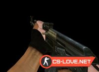 Скачать модель оружия АК-47 "AK47 | Aesthetic" для CSS - Изображение №17