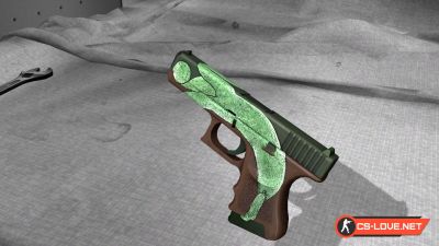 Скачать модель оружия Glock "Pea Shooter" для CSGO