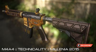 Скачать модель оружия M4A1 "M4A4 :: Technicality" для CSGO