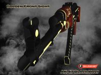 Скачать модель оружия АК-47 "AK 47 Black Holy" для CSGO - Изображение №18