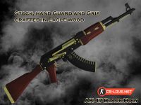 Скачать модель оружия АК-47 "AK 47 Black Holy" для CSGO - Изображение №17