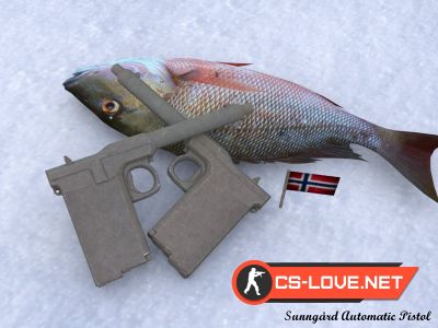 Скачать модель оружия Glock "Sunngård Automatic Pistol" для CSS