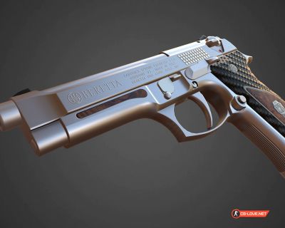 Скачать модель оружия Sig P228 "eNse7en's M92FS Fusion" для CSS