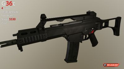 Скачать модель оружия Famas "G36c" для CSS