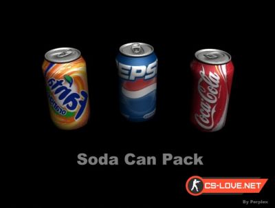 Скачать модель гранаты "Soda Can Pack" для CSS