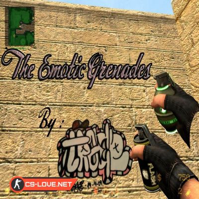 Скачать модель гранаты "The Emotic Grenades" для CSS