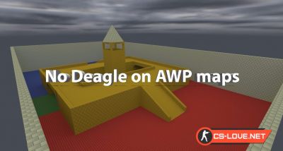 Скачать плагин "No Deagle on AWP maps" для CSS