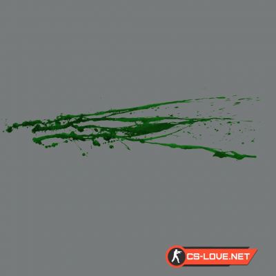 Текстуры "Alien green blood - Server-side" для CS:GO