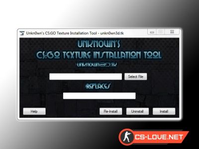 Программа "Texture Installation Tool v.1" для CS:GO