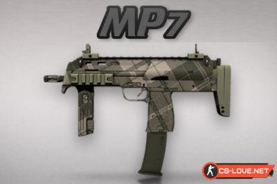 Сборка моделей оружия "MP7 CS:GO" для CSS