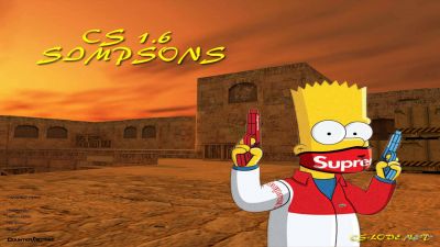 Скачать CS 1.6 Simpsons