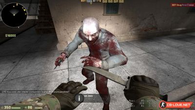Скачать модель «Zombie» для CS:GO