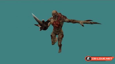 Скачать модель «Tyrant T-001» (Resident Evil) для CS 1.6