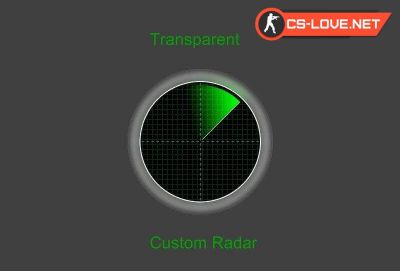 Скачать радар «Custom» для CS 1.6